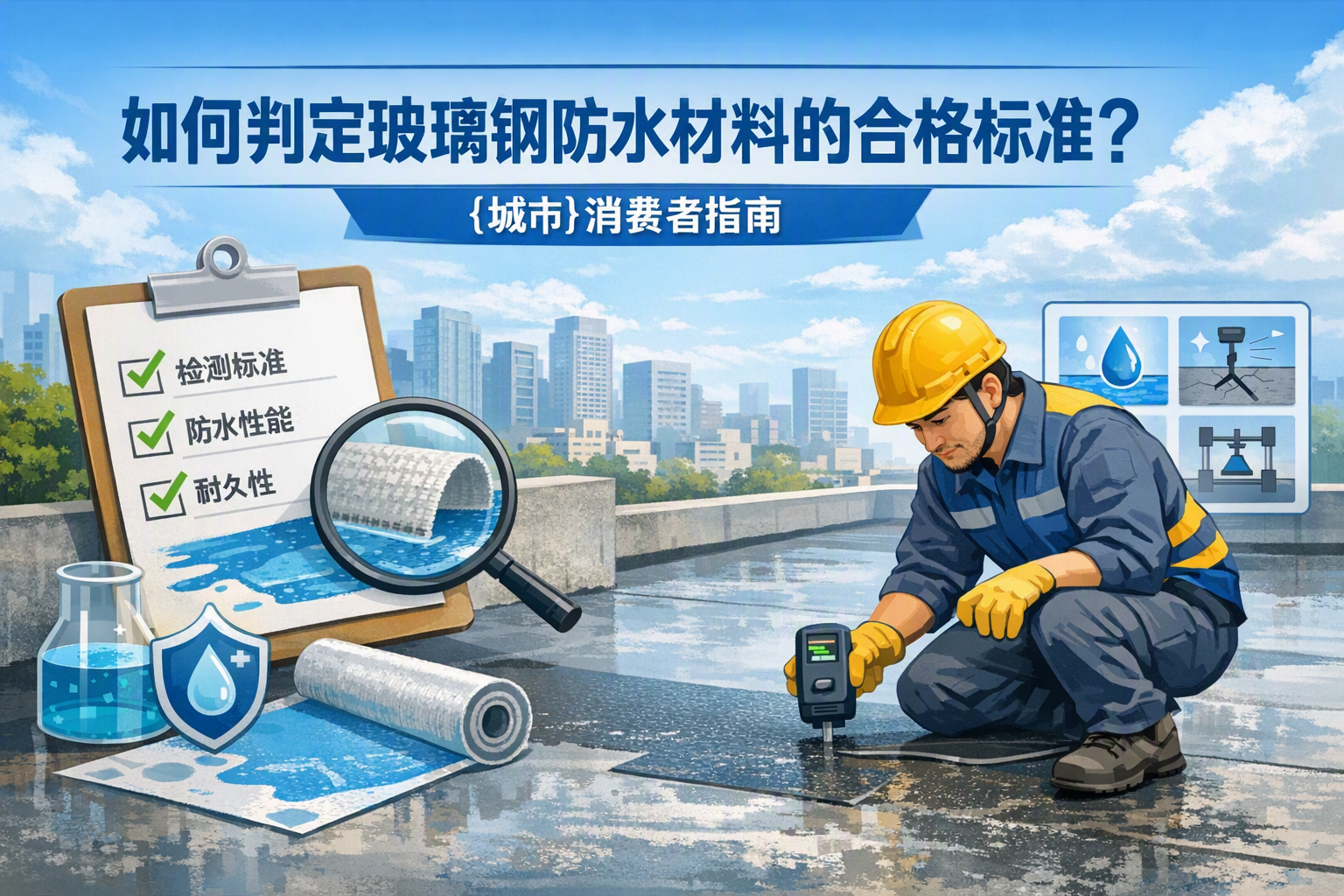 如何判定玻璃钢防水材料的合格标准? 鹰潭 消费者指南