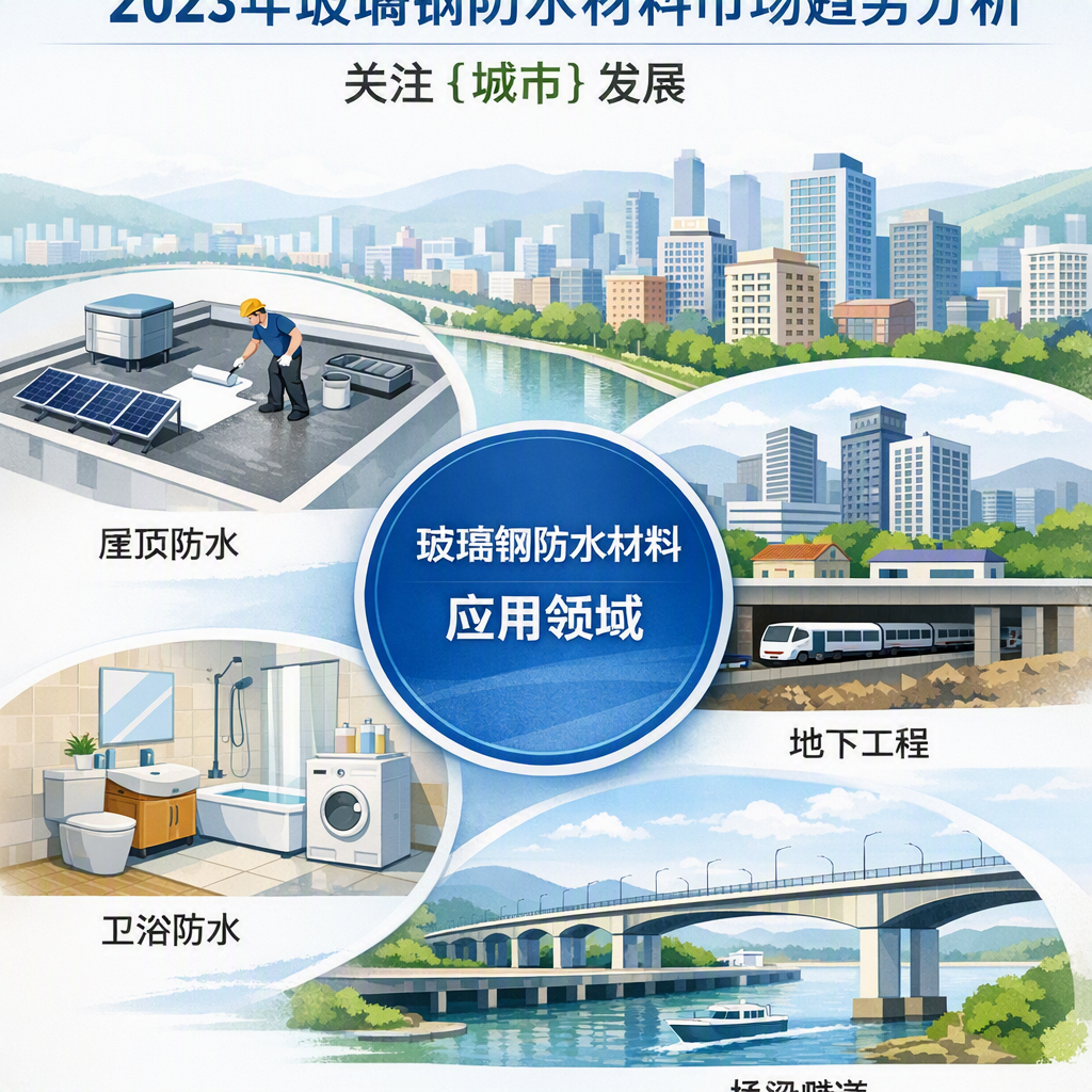 2023年玻璃钢防水材料市场趋势分析,关注 鹰潭 发展