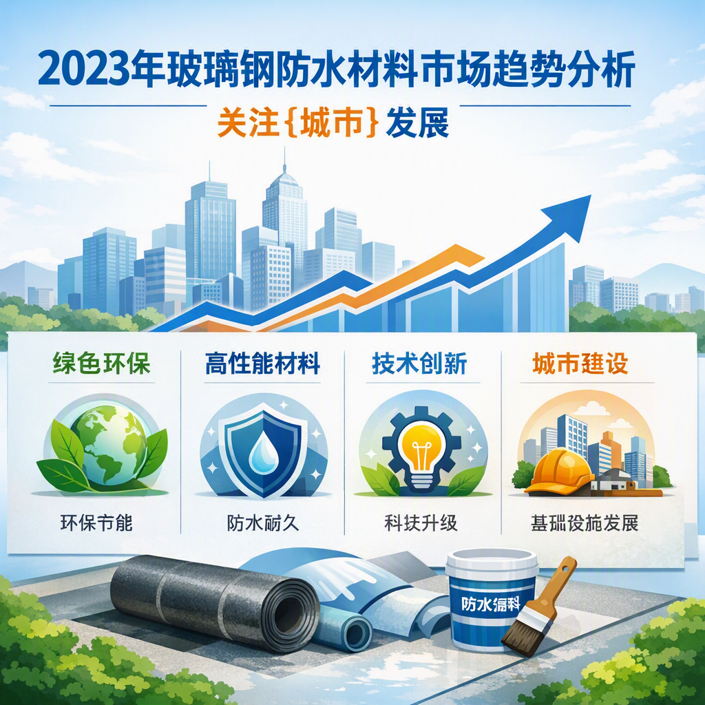2023年玻璃钢防水材料市场趋势分析,关注 鹰潭 发展