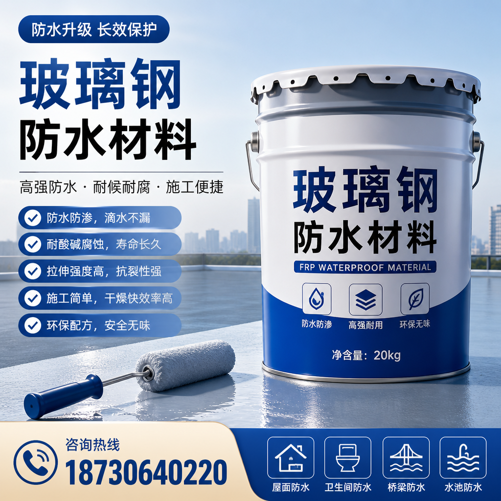 专家解析:玻璃钢防水材料的市场前景分析在 鹰潭