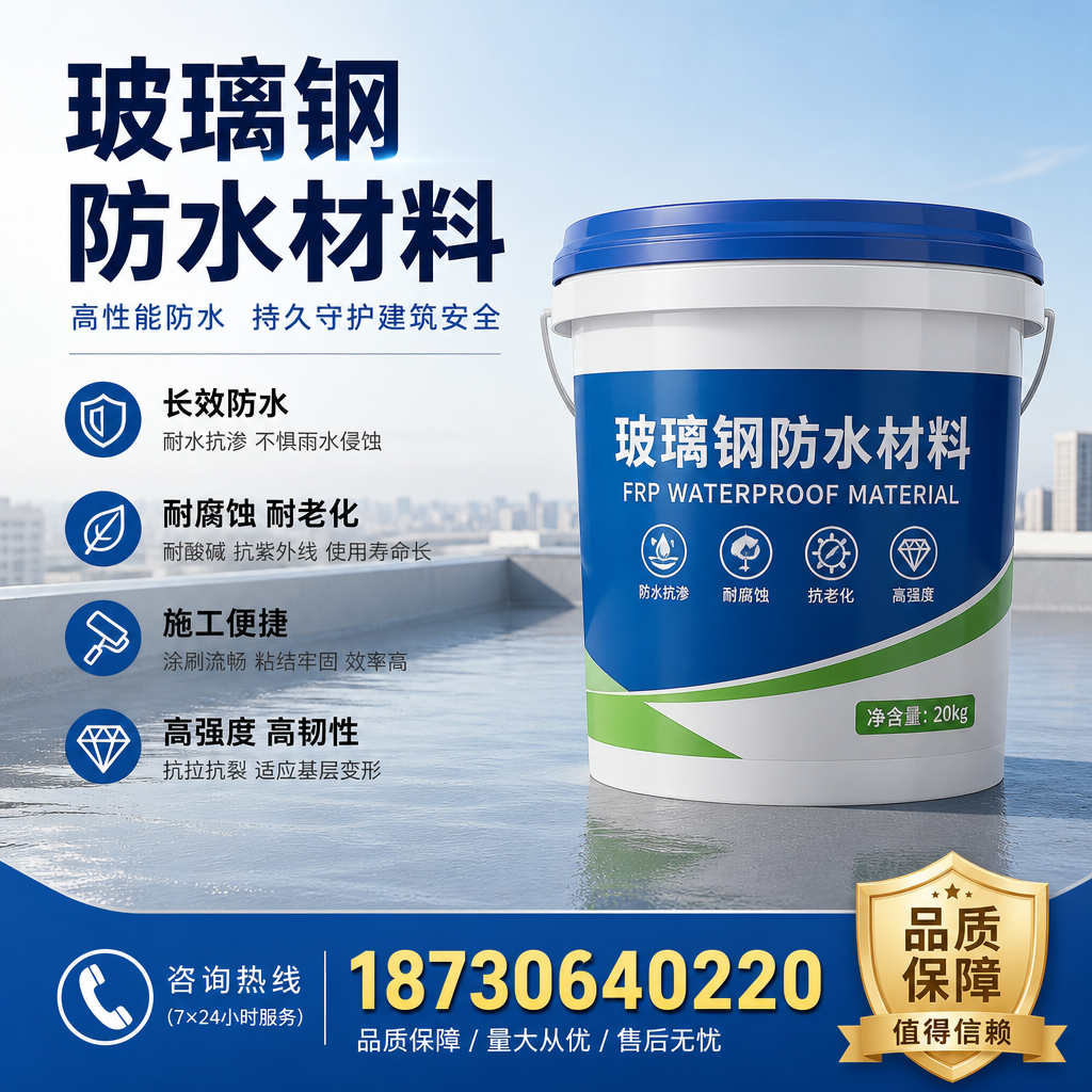 专家解析:玻璃钢防水材料的市场前景分析在 鹰潭