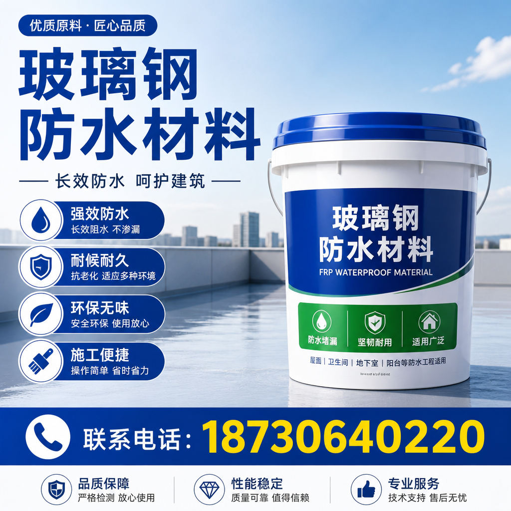从零开始了解玻璃钢防水材料,鹰潭 入门指南