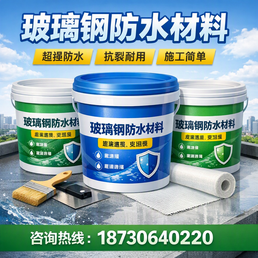 了解玻璃钢防水材料的市场趋势,鹰潭 企业不可不知